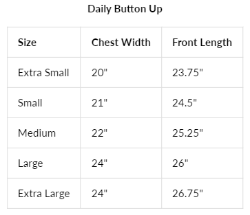 Size guide